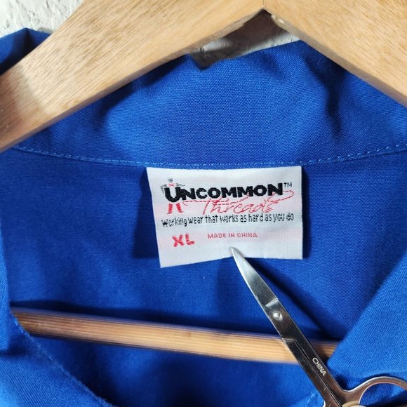 Uncommon Threads Blue Uniform Unisex Top XL Lot Of 3 - Picture 4 of 6